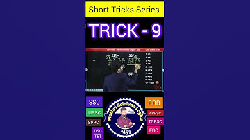 Short Trick-9 #arithmetic #reasoning #maths #upsc #ssc #rrb #tgpsc #si #pc #fbo #dsc #tet #appsc #si