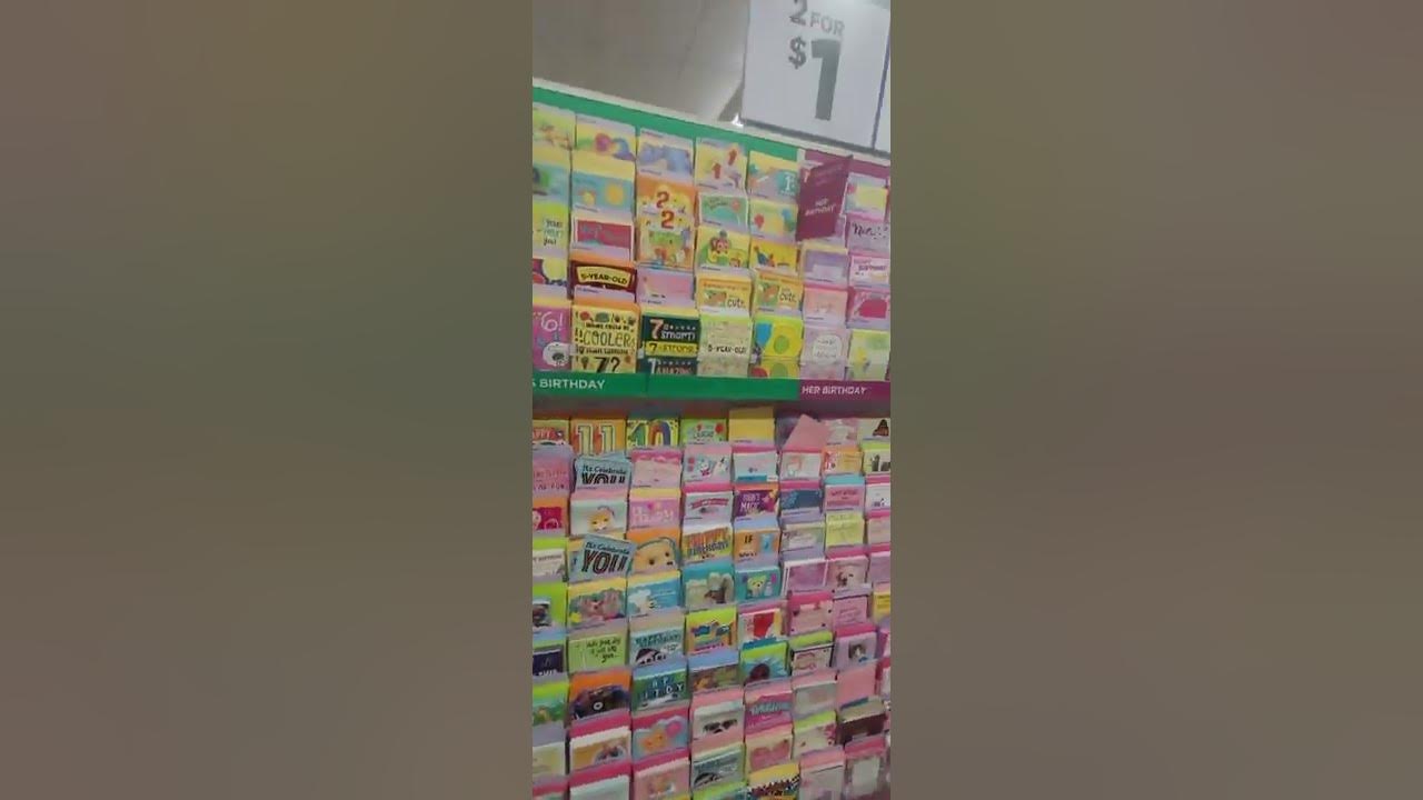 Cards At Dollar Tree In Mishawaka Indiana. YouTube