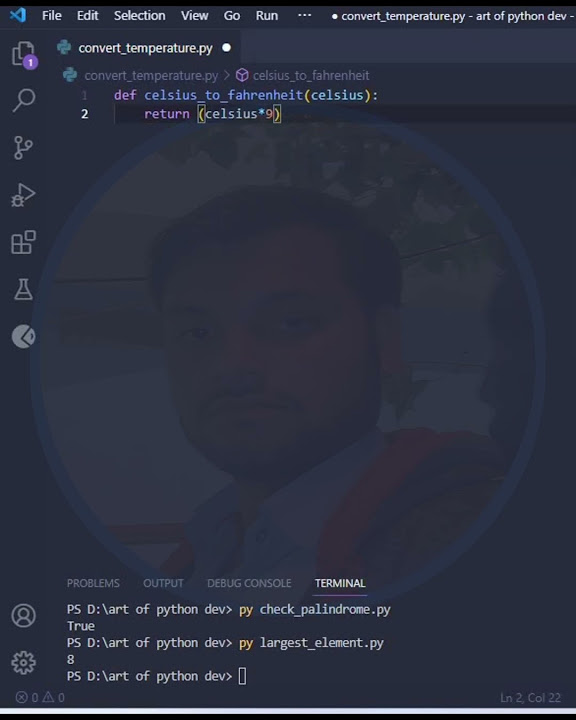 Convert Temperature From Celsius To Fahrenheit Using Python Programming ...