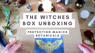THE WITCHES BOX UNBOXING MAY 2022 | FIERCE PROTECTION MAGIC, SPELLS, BOTANICALS & GREEN WITCHCRAFT