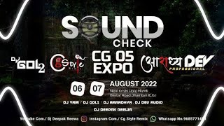 CG 05 EXPO SOUND CHECK DJ AARADHYA & DJ GOL2 & DJ DEV AUDIO PROPESSIONAL @djaaradhya6723 @corp-spacex0x