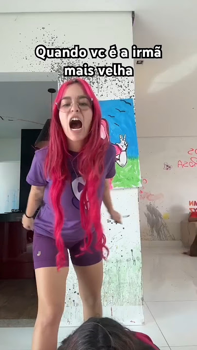 EMILLY VICK É A IRMÃ MAIS NOVA! FUI TROCADO 🫣💜🩷 #emillyvickof #katlenof #void #dosrosas #yt #humor