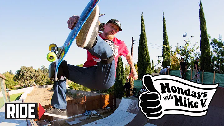 Backyard Vert Session with Mike V and Friends! - M...