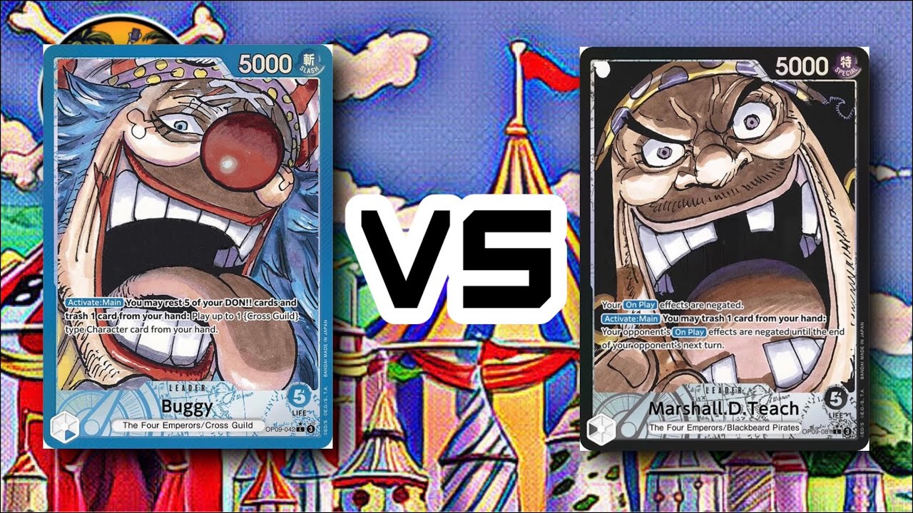 (OP13) Синий багги против Чёрного Тича