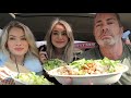 Food Vlog: CHIPOTLE Mukbang With CLAUDIA & KENNEDY