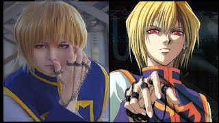 شخصيات انمي هنتر x هنتر ( القناص ) في الحقيقة / hunter x hunter characters in real life