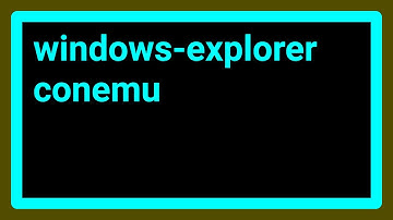 How can I change tab bar color in ConEmu