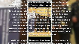 Tewksbury Police Department Officer Receives Recognition from MAWLE
