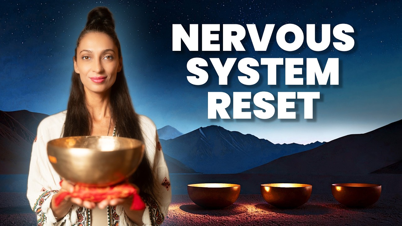 NERVOUS SYSTEM RESET | Sound Bath Meditation | Healing Frequency ...