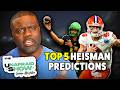 My SHOCKING Heisman Top 5 Prediction