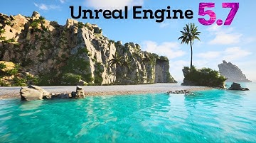 Unreal Engine 5.7 Renders EPIC OCEAN BEACH Scenes with MEGASCANS #render #unrealengine5 #megascans
