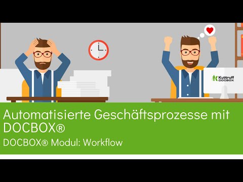 DOCBOX® Workflowmanagement – DMS mit automatischer Rechnungsprüfung nach GoBD & DSGVO