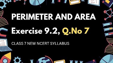 "Find the Perimeter of a Semicircle | Class 7 Math | Perimeter And Area Concepts" New NCERT Syllabus
