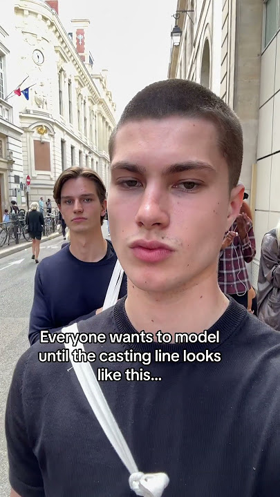 Everyone wants to be a model until...