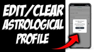 How To Edit Or Delete Your Astrological Profile On Snapchat 👻| Astrological Profile Snapchat