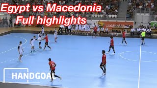 ملخص مصر و مقدونيا | نصف نهائي دورة ألعاب البحر المتوسط EGYPT VS Macedonia Handball Highlights