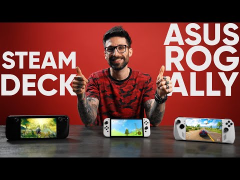 STEAM DECK vs ASUS ROG ALLY vs SWITCH : quelle console portable choisir ?