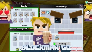 I Got Overpay In Trade System in block man go sky block Enjoy video #blockman go #skyblock