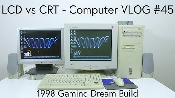 LCD vs CRT, My Favorite Retro Gaming Monitors, Computer VLOG #45