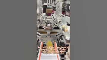 Fully servo-driven, forms in one go—no need for a second pressing!