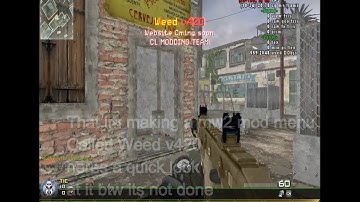 Weed v420 mod menu mw2 Pc {Not Yet Released}