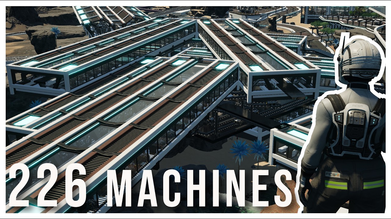 I Built an Entire Factory Before Connecting Any of It | Satisfactory