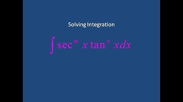 Integration of sec^mx tan^nx||antiderivatice of  sec^mx tan^nx||BikramSir