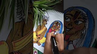 #harekrishnahareram #krishnaradhadrawing#radhacolouring#viraldrawing #drawingeasy #artistimpression