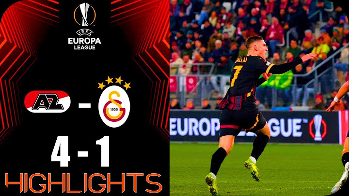 Roland Sallai Golü | AZ Alkmaar-Galatasaray 4-1 Maç Özeti | Avrupa Ligi 2024-25
