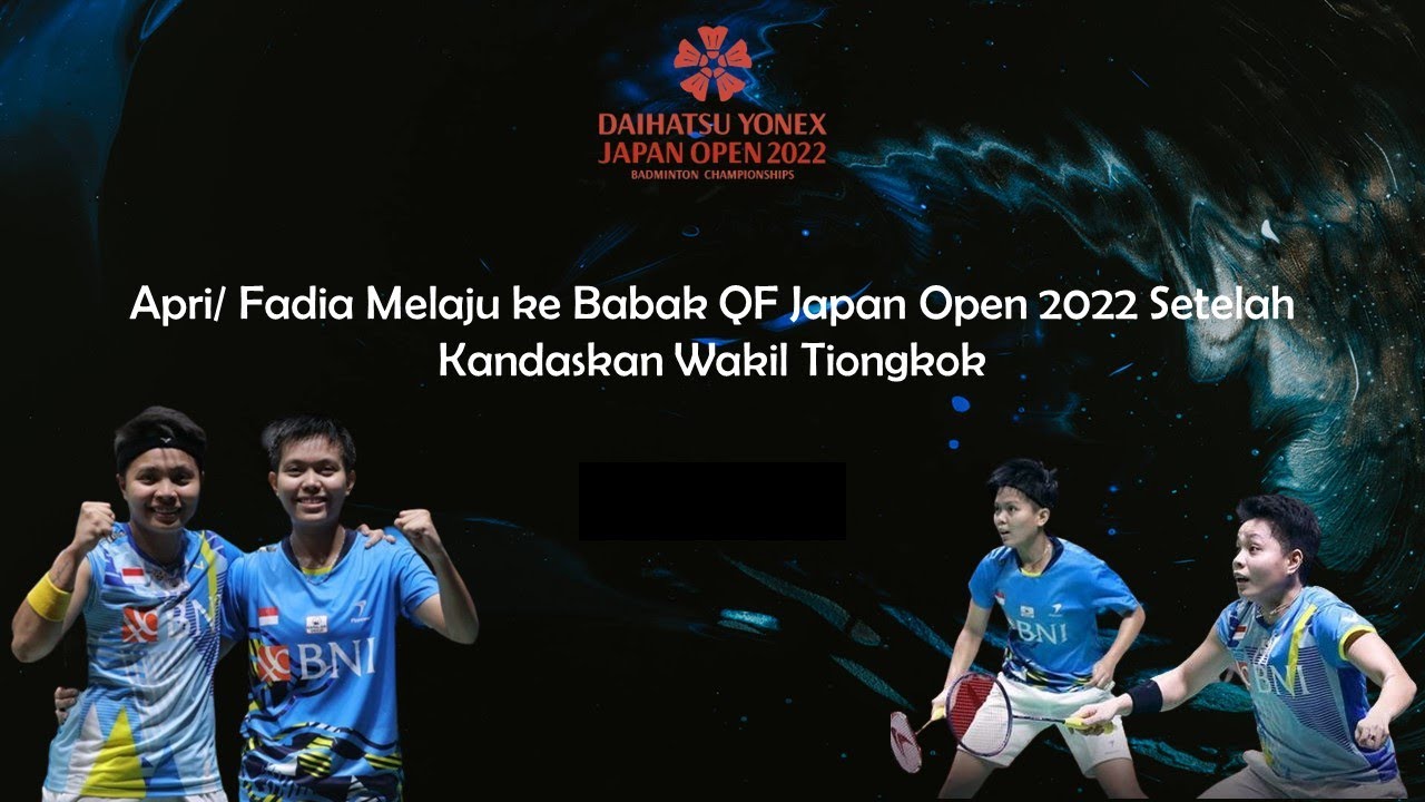 Forum Tiongkok Apri Fadia Pulangkan Wakil Tiongkok BWF Japan Open forum-tiongkok-apri-fadia-pulangkan-wakil-tiongkok-bwf-japan-open