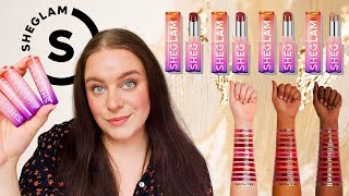 🌸 NEW VIRAL #SHEGLAM MIRROR KISS HIGH-SHINE LIPSTICKS 🌸 | Honest Review, Try on + Swatches