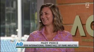 Tennis Channel Live: 2019 Hall Of Fame Inductee Mary Pierce Interview