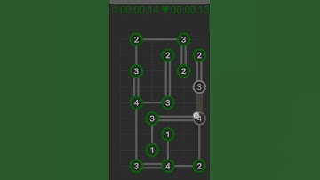 Puzzle game | Hashi (bridges) Easy level