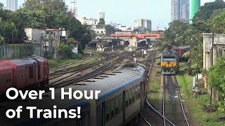 Over 1 Hour Compilation of Sri Lankan Trains!
