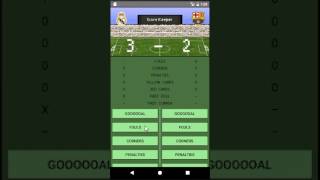 Score Keeper Android App Preview - lsourtzo screenshot 4