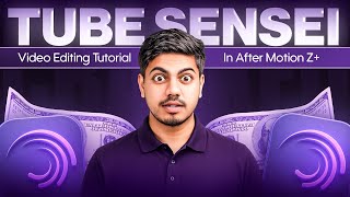 How to Make @TubeSenseiofficial Style Motion Graphics in Alight Motion 😎 !! 