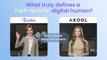 Rendora VS Akool: What truly defines a high-quality digital human?