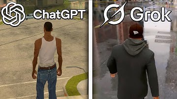 ChatGPT vs Grok Make GTA From Scratch