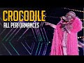 The masked singer crocodile all performances and reveal