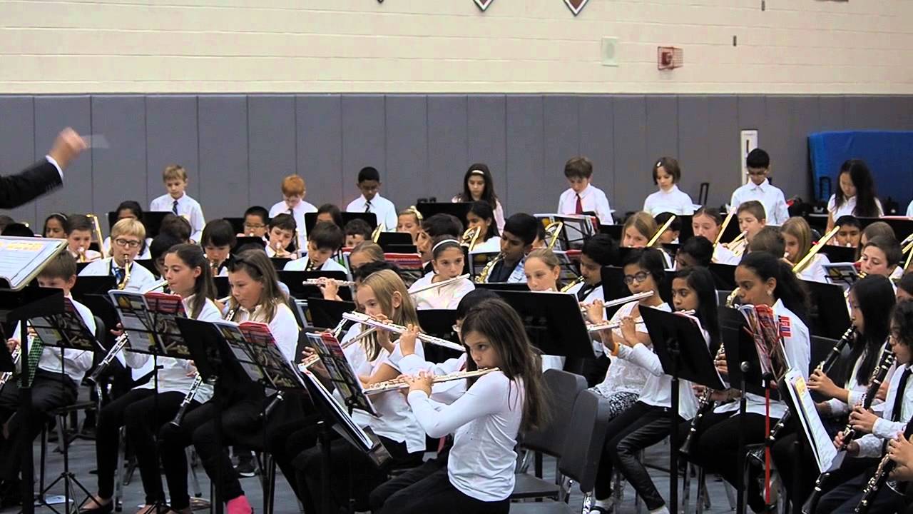 Westborough Mill Pond school 5th grade band concert on 17 November 2015 ...