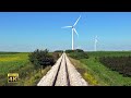 4K CABVIEW Beograd Centar - Vršac (+ Ride to train depot) -- DMU Passenger train -- Northeast Serbia