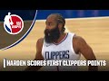 James Harden&#39;s first bucket with the LA Clippers 💪 | NBA on ESPN