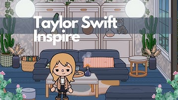 Aesthetic Taylor Swift Inspired Room Design | Toca Life | House Tour
