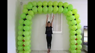 Balloon arch without stand