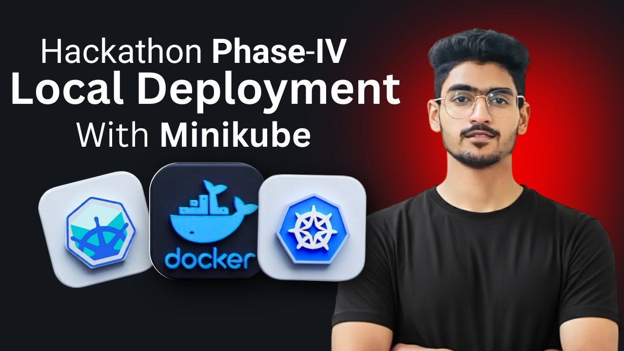 Deploy a Full-Stack on Kubernetes using Helm & Minikube - YouTube