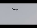 military plane (c17??) taking off from JFK