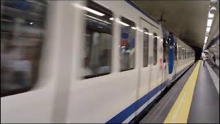 Metro de Madrid: 2000A saliendo de Gran Vía L1