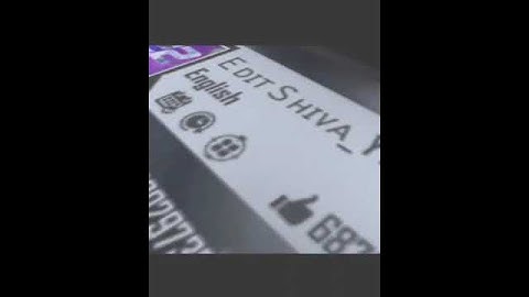 Free Fire Profile Intro Video Like Dhanu Dino 🔥 || EDIT SHIVA Gaming || #dhanudino