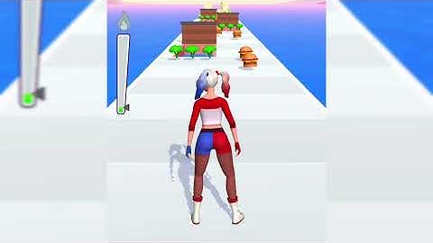 Twerk Race 3D in Max Level Gameplay iOS,Android Walkthrough All Trailers Update Game Mobile