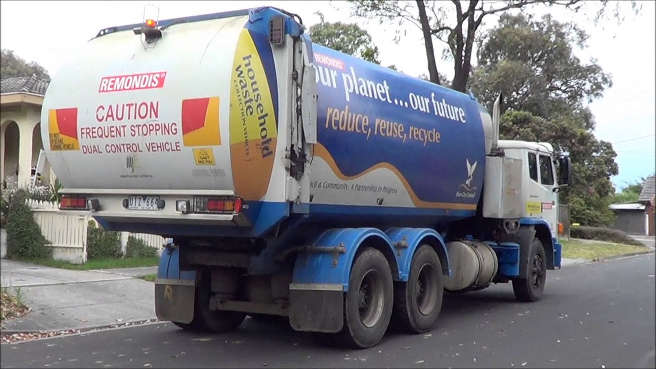Australian Garbage Trucks - YouTube